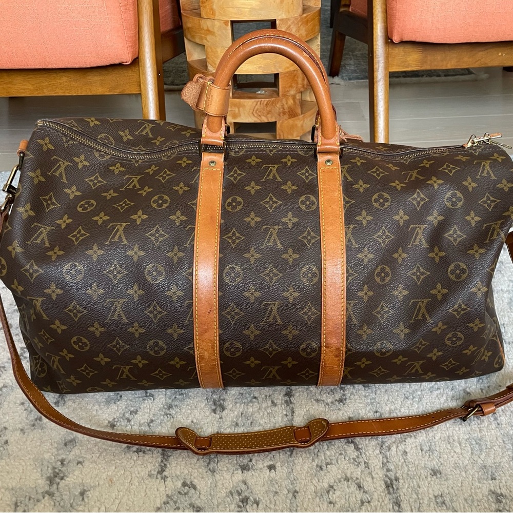 Louis Vuitton Monogram Keepall 55